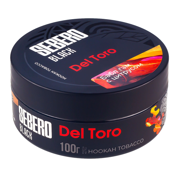 Табак Sebero Black Del Toro  100 грамм в Севастополе