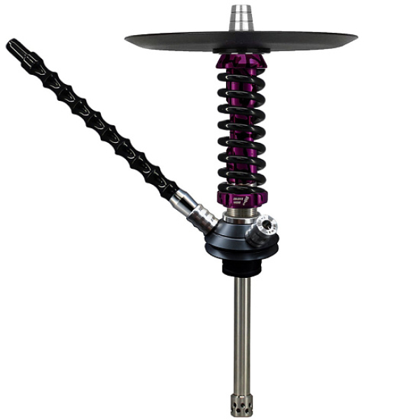 Кальян Mamay Custom Coilovers Micro Пурпурный Сплеш Черный  в Севастополе