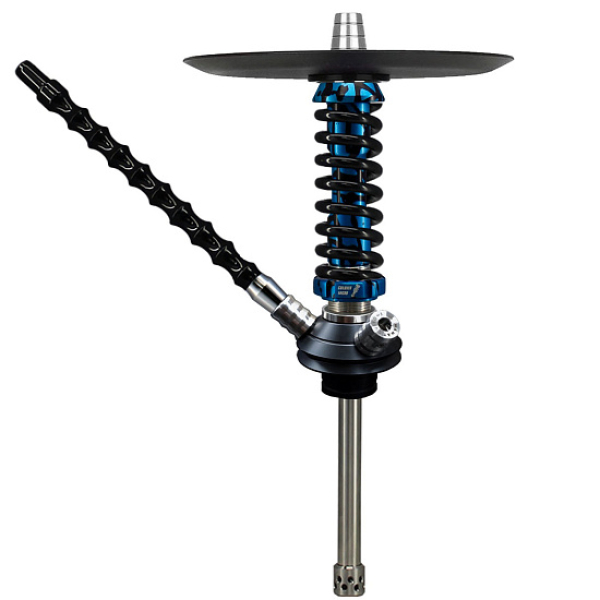 Кальян Mamay Custom Coilovers Micro Синий Сплеш Черный  в Севастополе