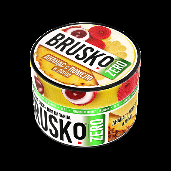Смесь Brusko Ананас С Помело И Личи (Zero)  50 гр в Севастополе
