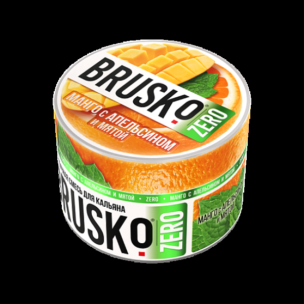 Смесь Brusko Манго С Апельсином И Мятой (Zero)  50 гр в Севастополе
