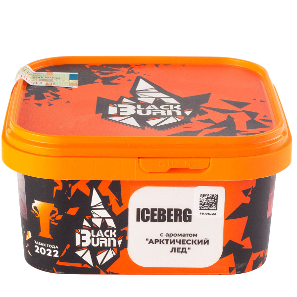 Табак Burn Black Iceberg  200 грамм в Севастополе