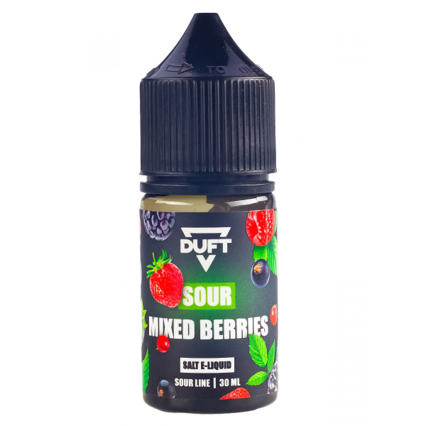 Жидкость Duft Sour Line Salt 20 Mixed Berries 30 Мл в Севастополе