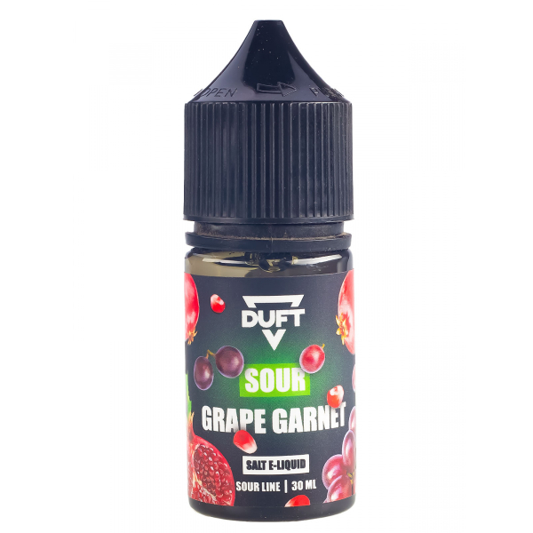 Жидкость Duft Sour Line Salt 20 Grape Garnet 30 Мл в Севастополе