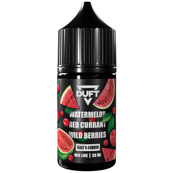 Жидкость Duft Mix Line Salt 20 Watermelon Red Currant Wild Berries 30 Мл в Севастополе