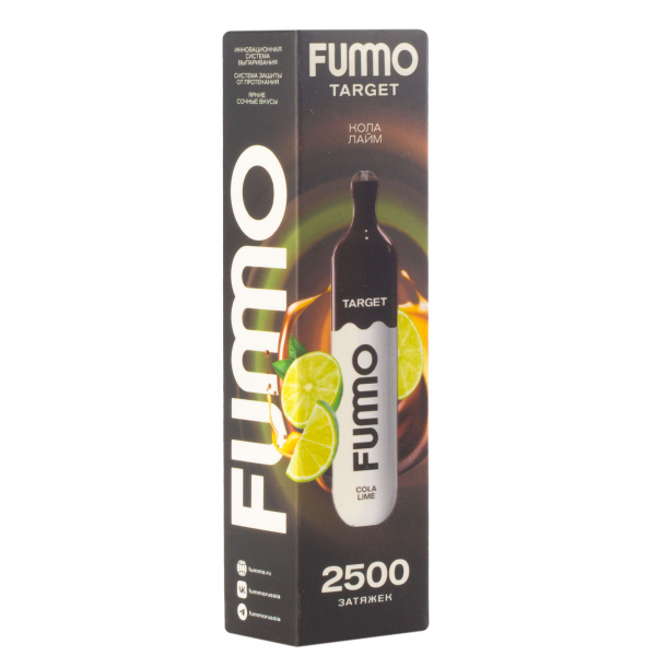 Fummo Target Кола Лайм (2500 Затяжек) в Севастополе