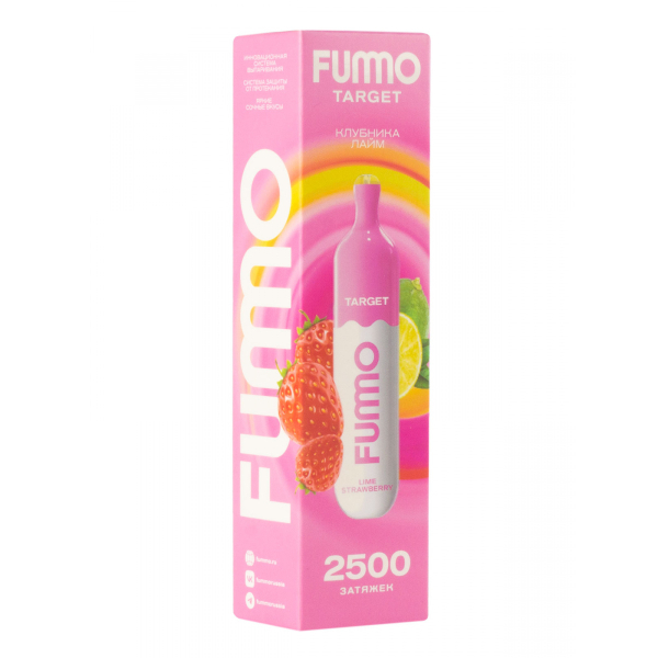 Fummo Target Клубника Лайм (2500 Затяжек) в Севастополе
