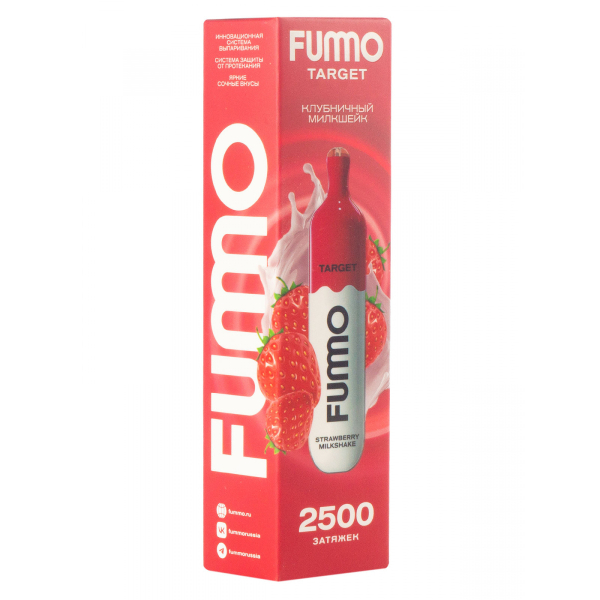 Fummo Target Клубничный Милкшейк (2500 Затяжек) в Севастополе