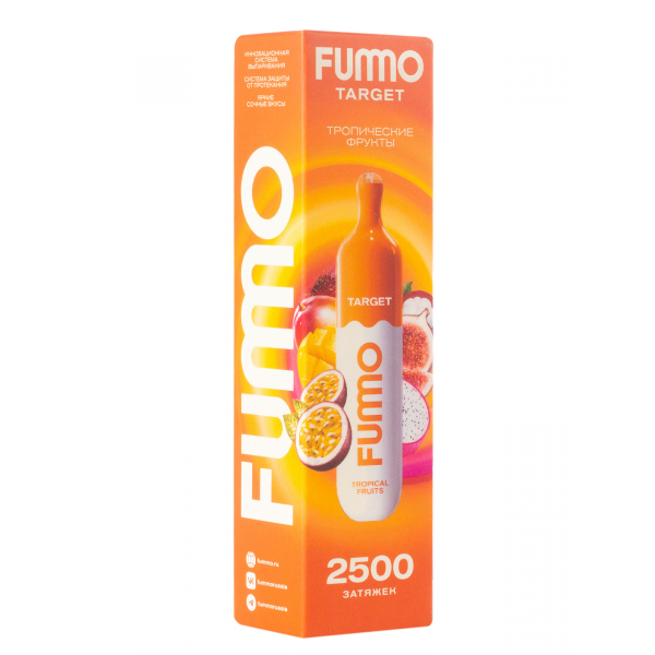 Fummo Target Тропические Фрукты (2500 Затяжек) в Севастополе