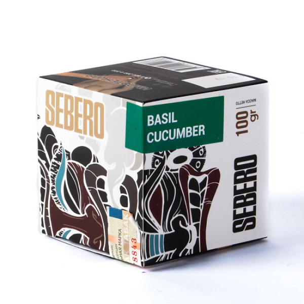 Табак Sebero Basil-Cucumber  100 грамм в Севастополе