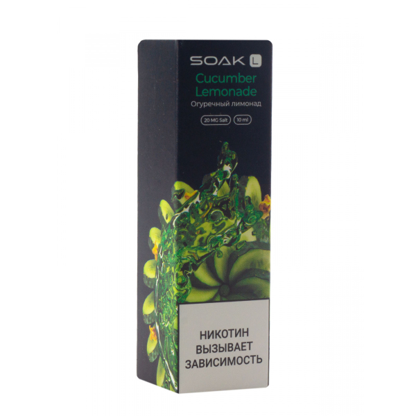 Жидкость Soak Cucumber Lemonade 10 Мл 2 Мг в Севастополе