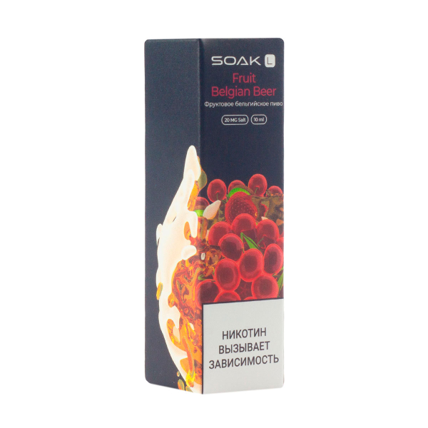 Жидкость Soak Fruit Belgian Beer 10 Мл 2 Мг в Севастополе