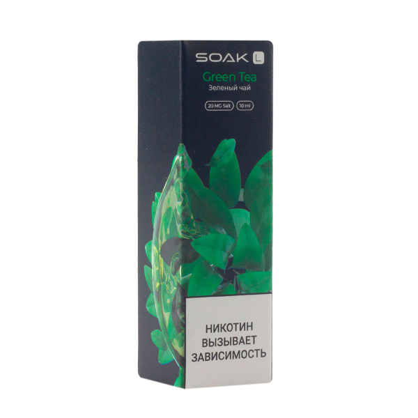 Жидкость Soak Green Tea 10 Мл 2 Мг в Севастополе