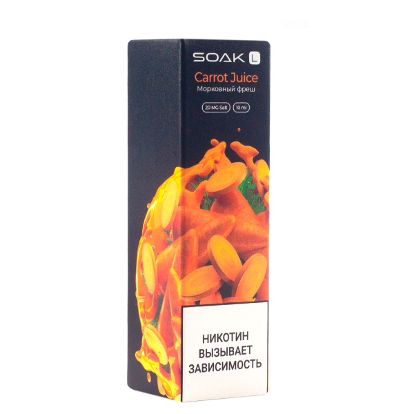 Жидкость Soak Carrot Juice 10 Мл 2 Мг в Севастополе