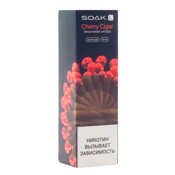 Жидкость Soak Cherry Cigar 10 Мл 2 Мг в Севастополе