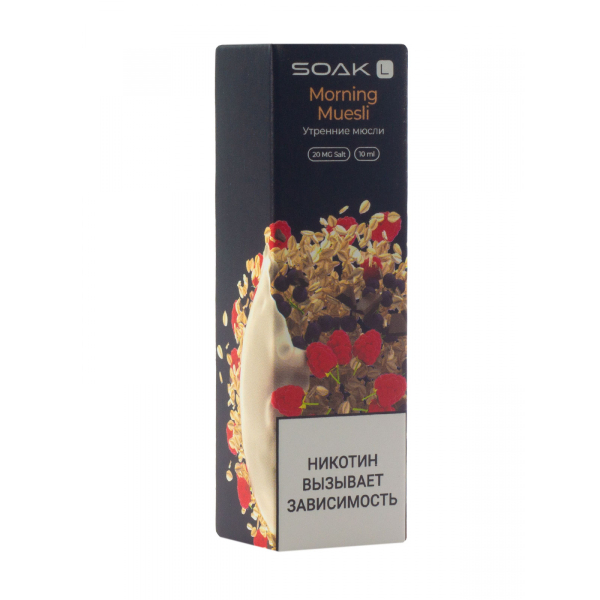 Жидкость Soak Morning Muesli 10 Мл 2 Мг в Севастополе