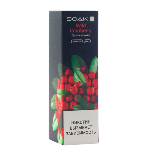 Жидкость Soak Wild Cranberry 10 Мл 2 Мг в Севастополе