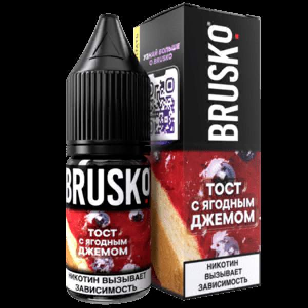Жидкость Brusko Salt Тост С Ягодным Джемом 10 Мл 2 Мг в Севастополе