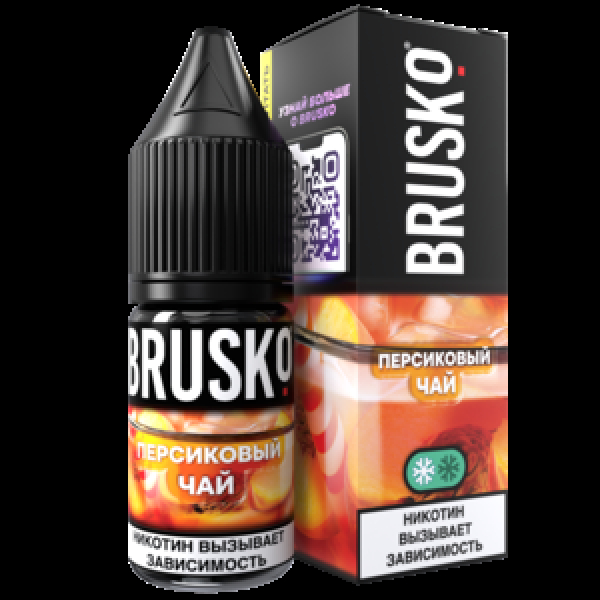 Жидкость Brusko Salt Перссиковый Чай 10 Мл 2 Мг в Севастополе