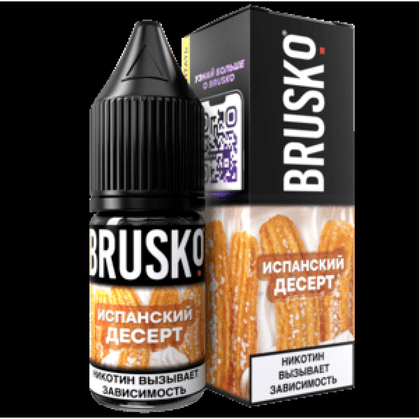 Жидкость Brusko Salt Испанский Десерт 10 Мл 2 Мг в Севастополе