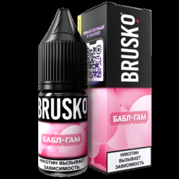 Жидкость Brusko Salt Бабл-Гам10 Мл 2 Мг в Севастополе