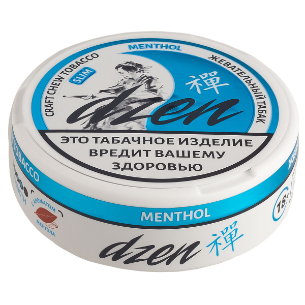 Жевательный табак Dzen Slim Menthol 9 грамм в Севастополе