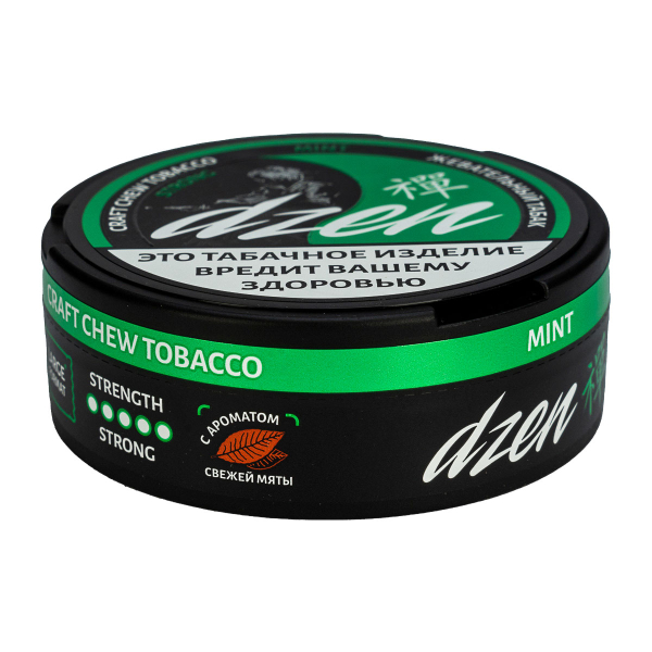 Жевательный табак Dzen Strong Mint 9 грамм в Севастополе