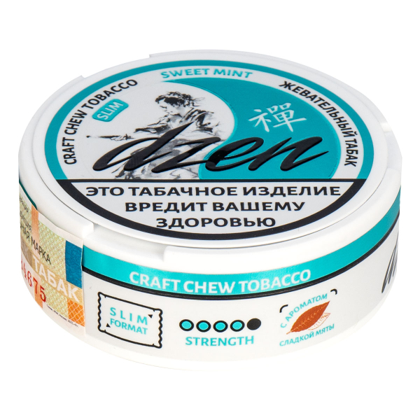 Жевательный табак Dzen Slim Sweet Mint 9 грамм в Севастополе