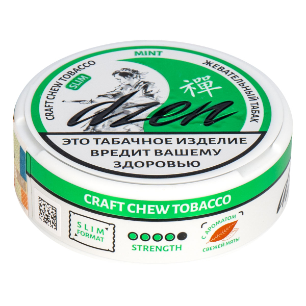 Жевательный табак Dzen Slim Mint 9 грамм в Севастополе