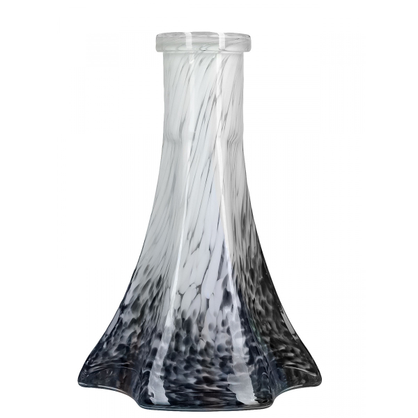 Колба Vessel Glass Пирамида Чёрно-Белая 1/2 Крошка в Севастополе