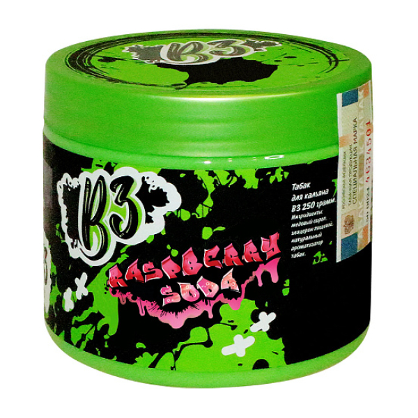 Табак B3 Raspberry Soda  250 грамм в Севастополе