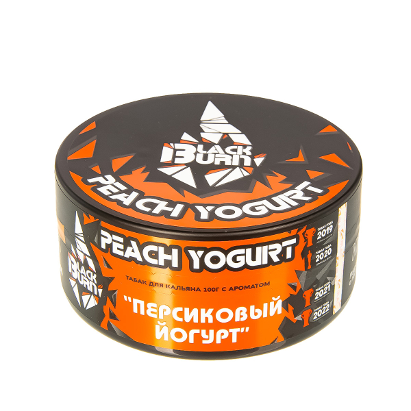 Табак Burn Black Peach Yogurt  100 грамм в Севастополе