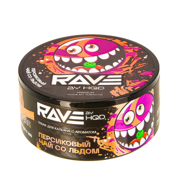 Табак Rave By Hqd Персиковый Чай Со Льдом  25 грамм в Севастополе