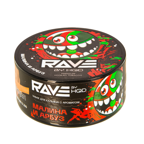 Табак Rave By Hqd Малина И Арбуз  25 грамм в Севастополе