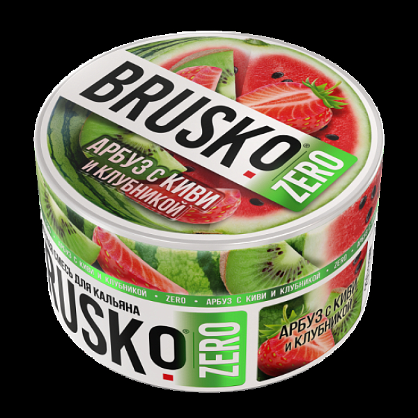 Смесь Brusko Арбуз С Киви И Клубникой (Zero)  250 гр в Севастополе