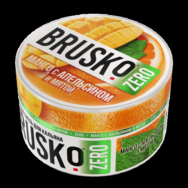 Смесь Brusko Манго С Апельсином И Мятой (Zero)  250 гр в Севастополе