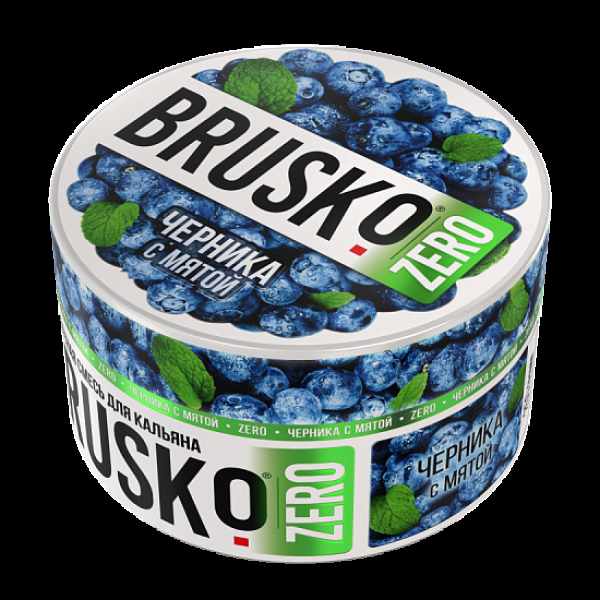 Смесь Brusko Черника С Мятой (Zero)  250 гр в Севастополе