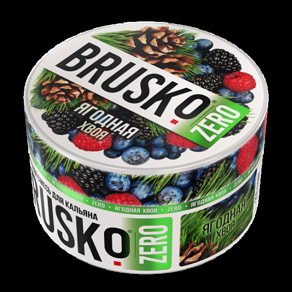 Смесь Brusko Ягодная Хвоя (Zero)  250 гр в Севастополе