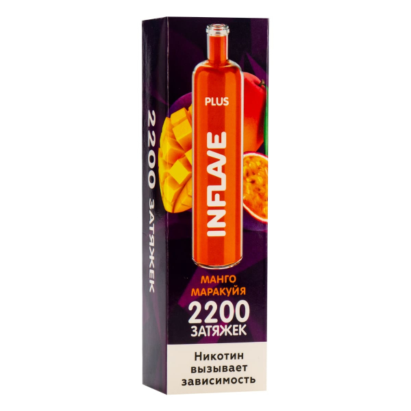 Inflave Plus Манго Маракуйя (2200 Затяжек) в Севастополе