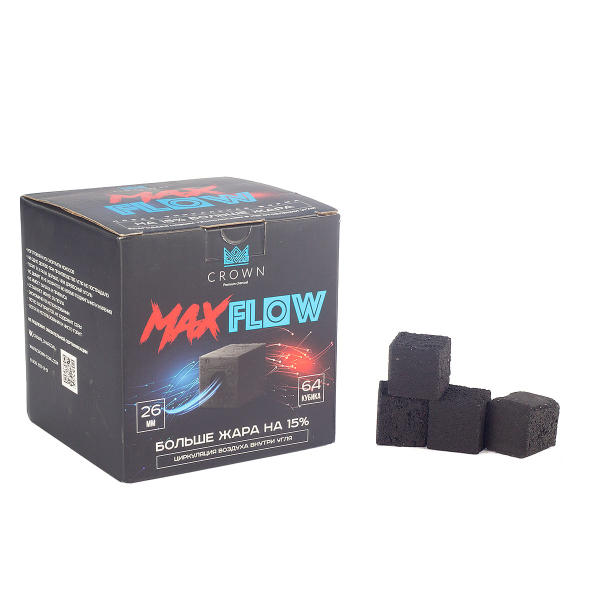 Уголь Crown Maxflow Кокосовый 64 Шт (26 Мм) в Севастополе