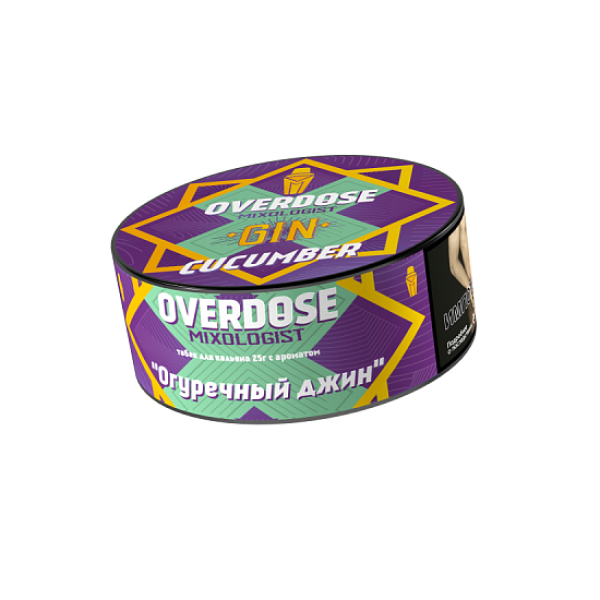 Табак Overdose Gin Cucumber   25 грамм в Севастополе