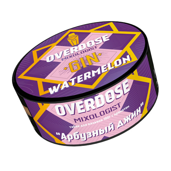 Табак Overdose Gin Watermelon  100 грамм в Севастополе