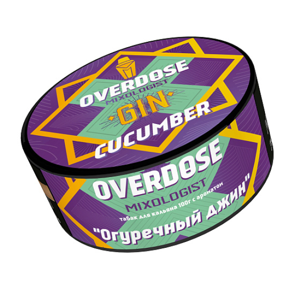 Табак Overdose Gin Cucumber  100 грамм в Севастополе