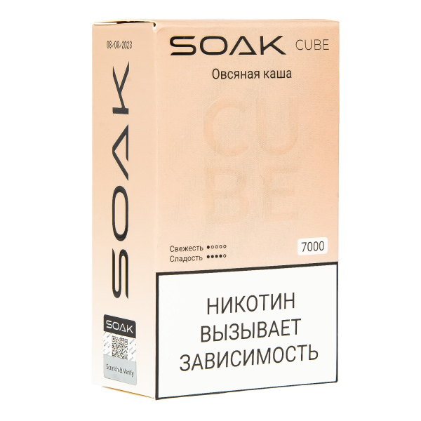 Soak Cube Овсяная Каша 7000 Затяжек в Севастополе