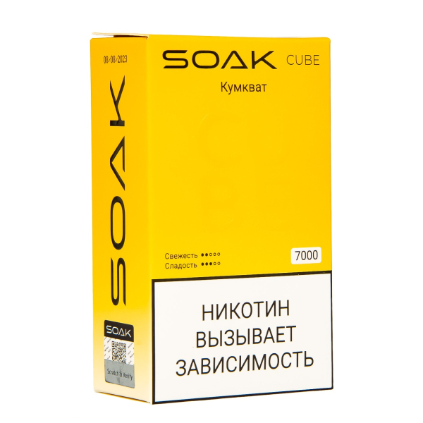 Soak Cube Кумкват 7000 Затяжек в Севастополе