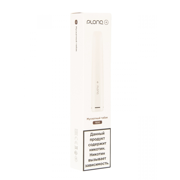 Plonq Plus Мускатный Табак (1500 Затяжек) 20 Мг в Севастополе