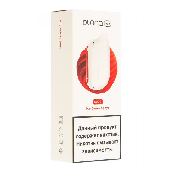 Plonq Max Клубника Арбуз (6000 Затяжек) 20 Мг в Севастополе