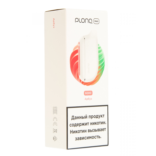 Plonq Max Арбуз (6000 Затяжек) 20 Мг в Севастополе