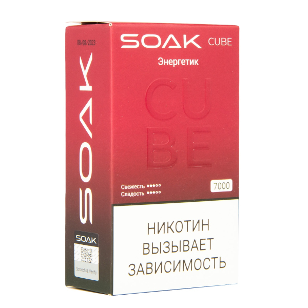 Soak Cube Энергетик 7000 Затяжек в Севастополе