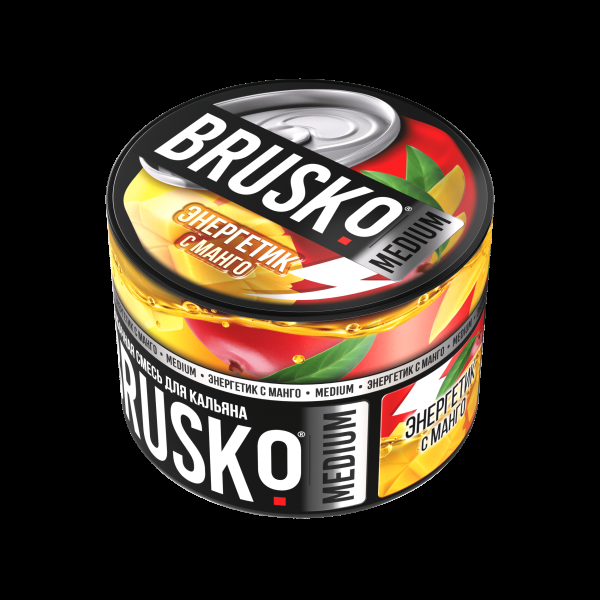 Смесь Brusko Medium Энергетик С Манго  50 гр в Севастополе